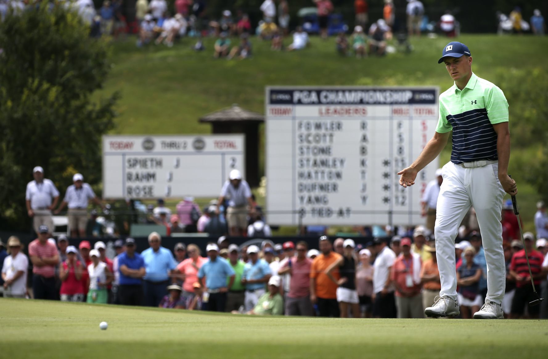First round of the 100th PGA Championship